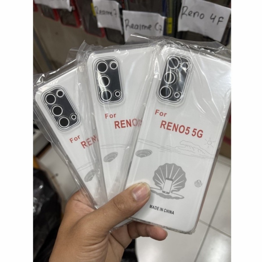 OPPO RENO 6 4G RENO 6 5G RENO 6 PRO RENO 5 RENO 5 5G RENO 5F CASE HD BENING 1.5mm SOFTCASE SILIKON BENING CLEAR TRANSPARAN PROTECT KAMERA CASING COVER PELINDUNG KAMERA