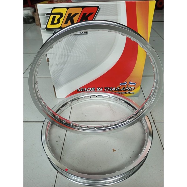 VELG PELEK RUJI BKK w shape 140/160 ring 17 silver originalthailand