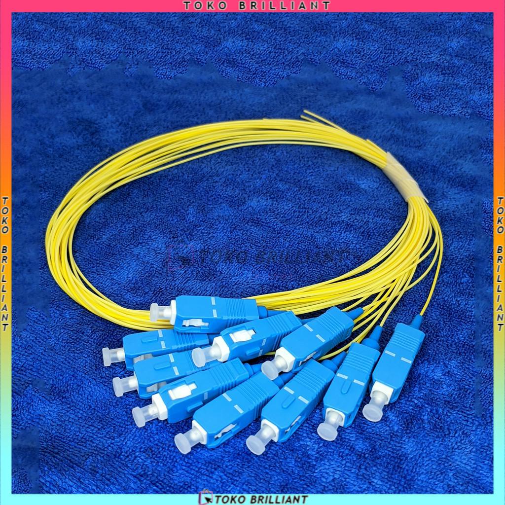 Fiber Pigtail SC/UPC 0.9mm SM 1 Meter Kabel Fo Pigtail 1.5M SC UPC [BISA COD]