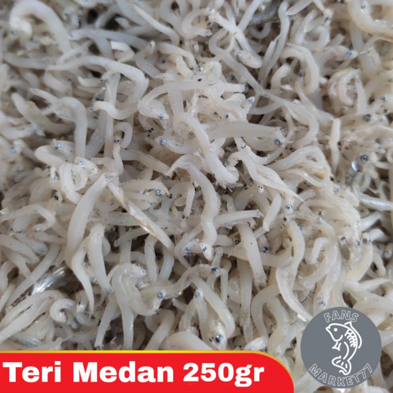 

Ikan Asin Teri Medan Super 250gr