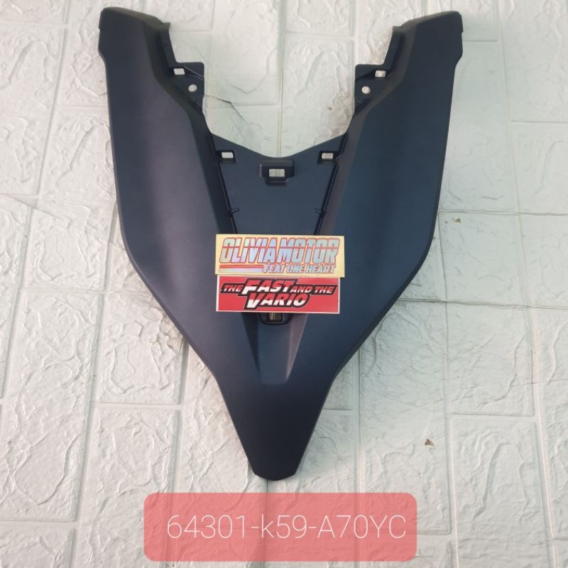 CVR FRONT MABLMT TAMENG DEPAN BIRU DOFF NEW VARIO 125 150 64301-K59-A70YC