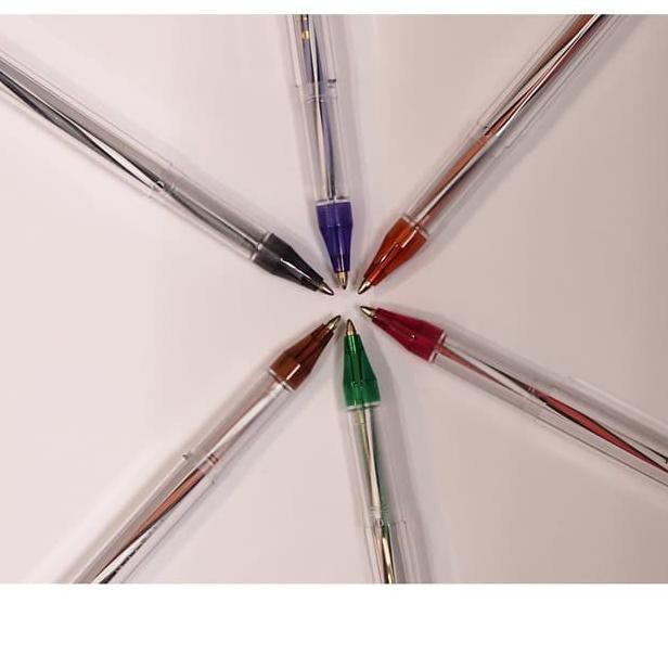 

H7ґU Faster Ballpoint/ Pulpen F6, 0.7mm isi 12 pcs- Black ♦Terlaris