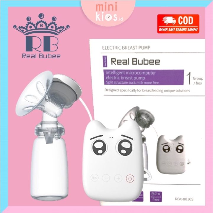 Pompa ASI Elektrik Real Bubee Original / Breast Pump Electric