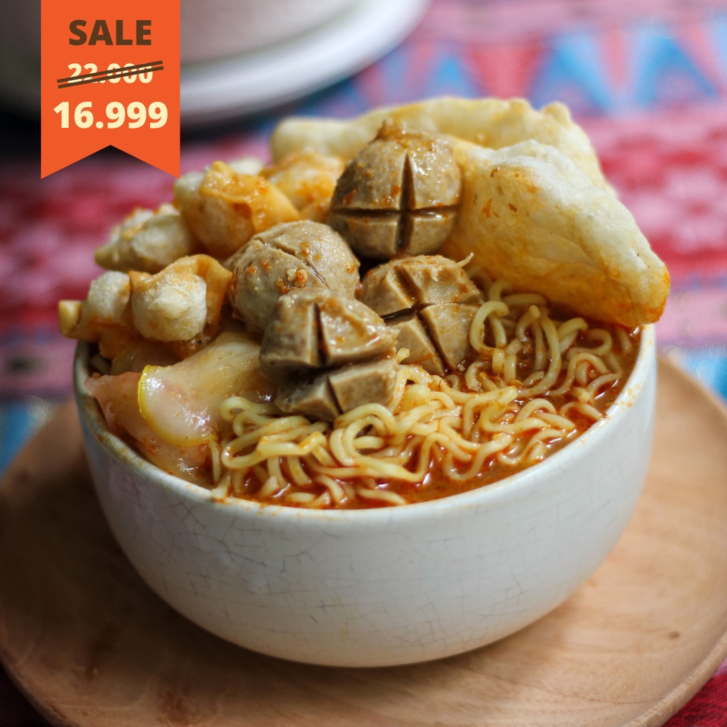 

Seblak Instant Cihuy Seblak Mie Bakso Premium Lezat | Seblak Instan Komplit | Seblak Pedas | Seblak Instan Pedas