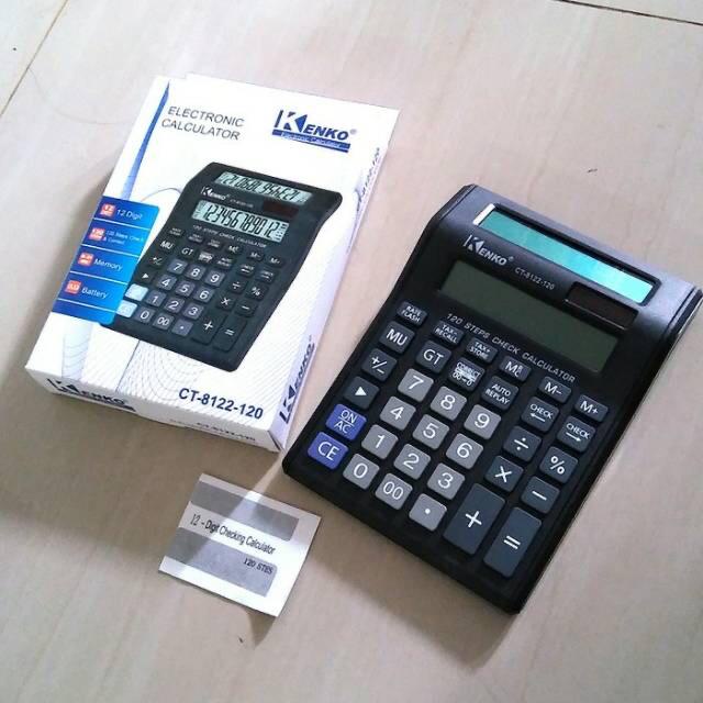 

KALKULATOR Dagang 12 Digit 2 Layar KENKO CT 8122 12DIGIT 2LAYAR