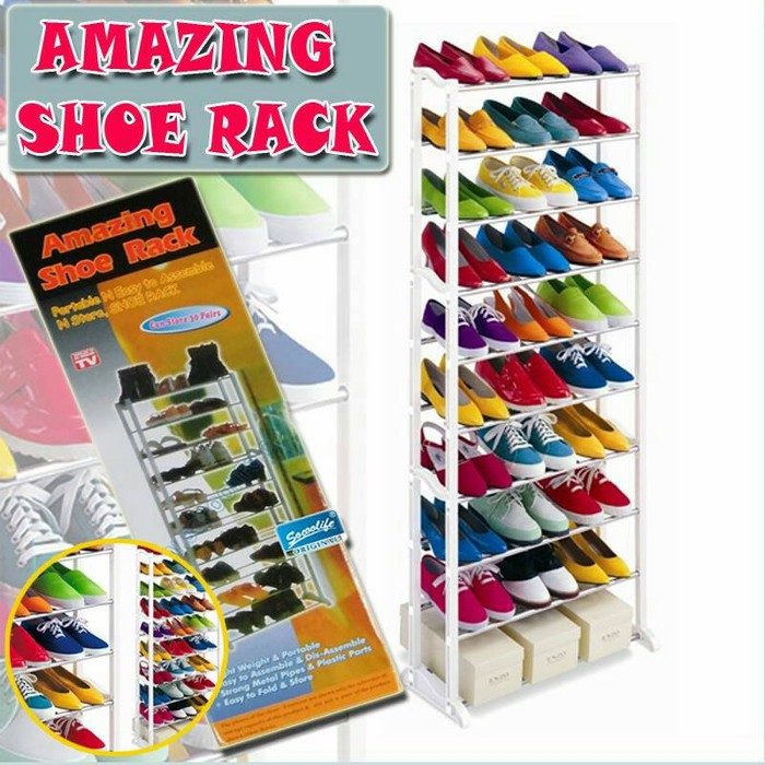 Amazing Shoe Rack 10 Tingkat Rak Sepatu Shopee Indonesia