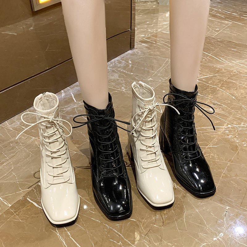 [DUNIA FASHION] Sepatu Boots Wanita Flat Korea Import Premium Quality DF 589