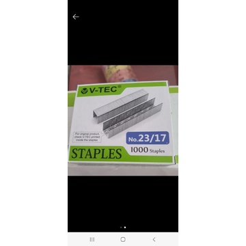 

isi staples merk vtec 23/17