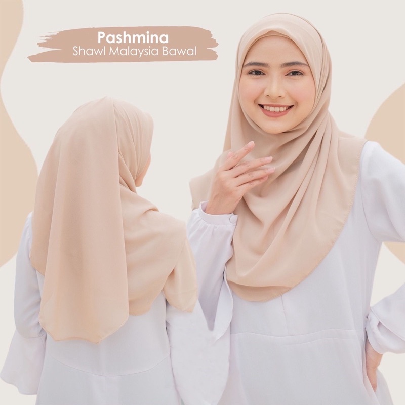 Pashmina Bawal Shwal Malaysia | Jilbab Pashmina Bawal Malaysia | Kerudung Pashmina Bawal