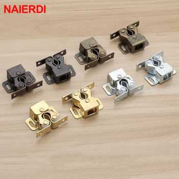 Damper Penahan Pintu Laci Lemari Cabinet Door Stop Catches 2 PCS