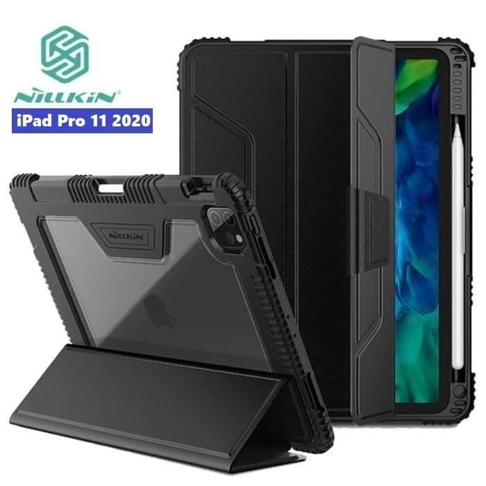 Case iPad Pro 12.9 2020 - 11 2020 Nillkin Bumper Leather Flip Cover