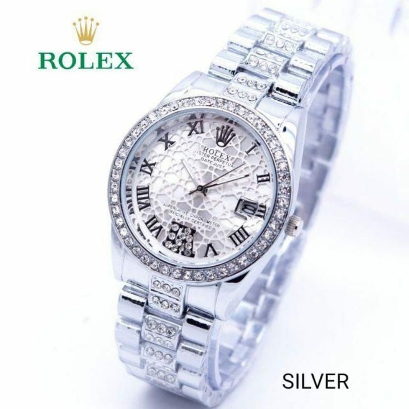 JAM TANGAN WANITA TAHAN AIR || ROLEX
