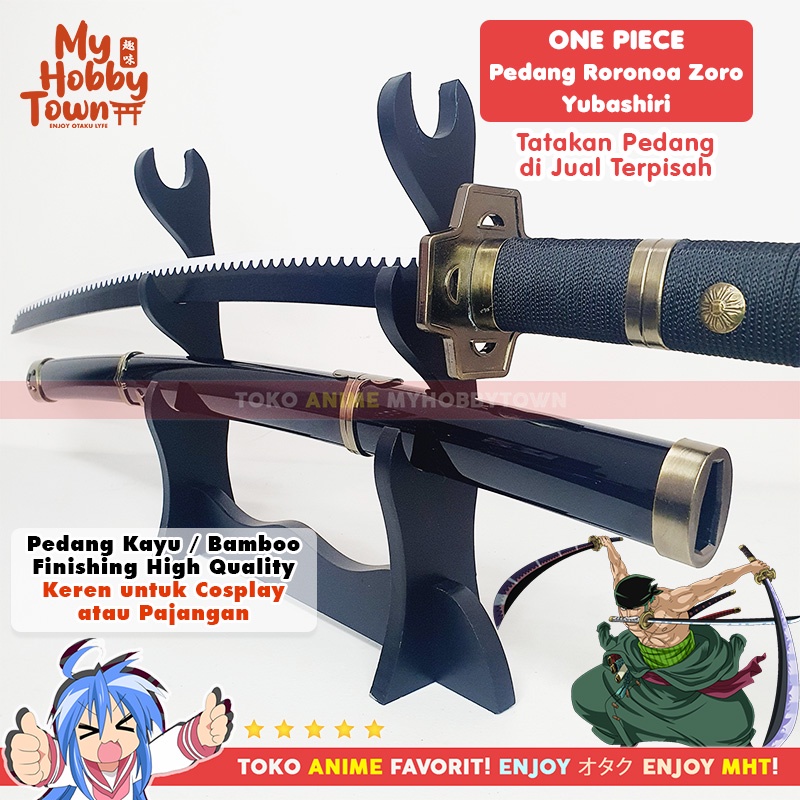 Replika Pedang Bambu One Piece Roronoa Zoro Yubashiri Cosplay Property Anime