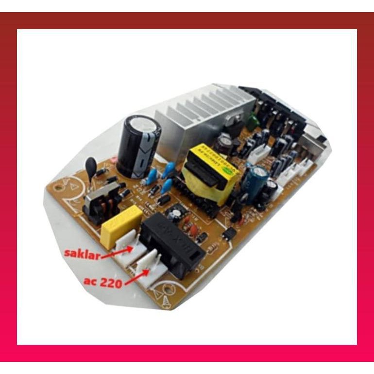 POWER AMPLIFIER AMPLI STEREO TDA2005 AX80WATT PAKAI AC220V PLN