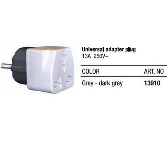 Over Steker Universal / Travel Adaptor 13910 Broco