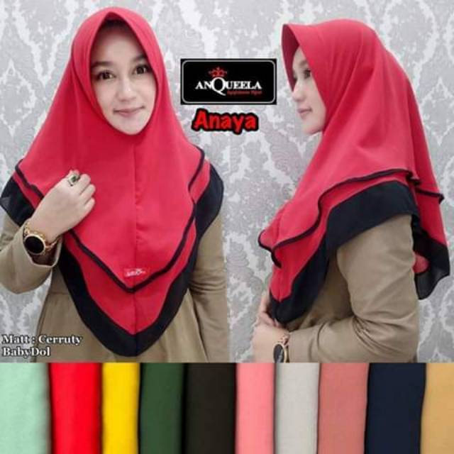 Jilbab Instan Anqueela Anaya