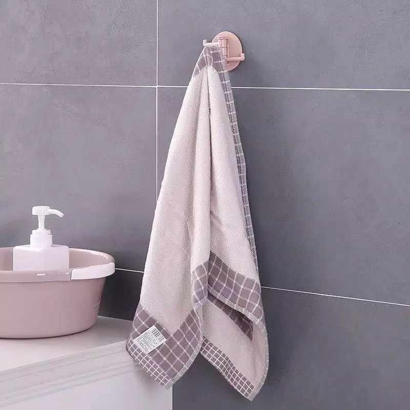 Gantungan Dinding 3 in 1 - Kapstok Baju - Gantungan Cantolan Dinding Pintu Kamar Mandi 3 in 1
