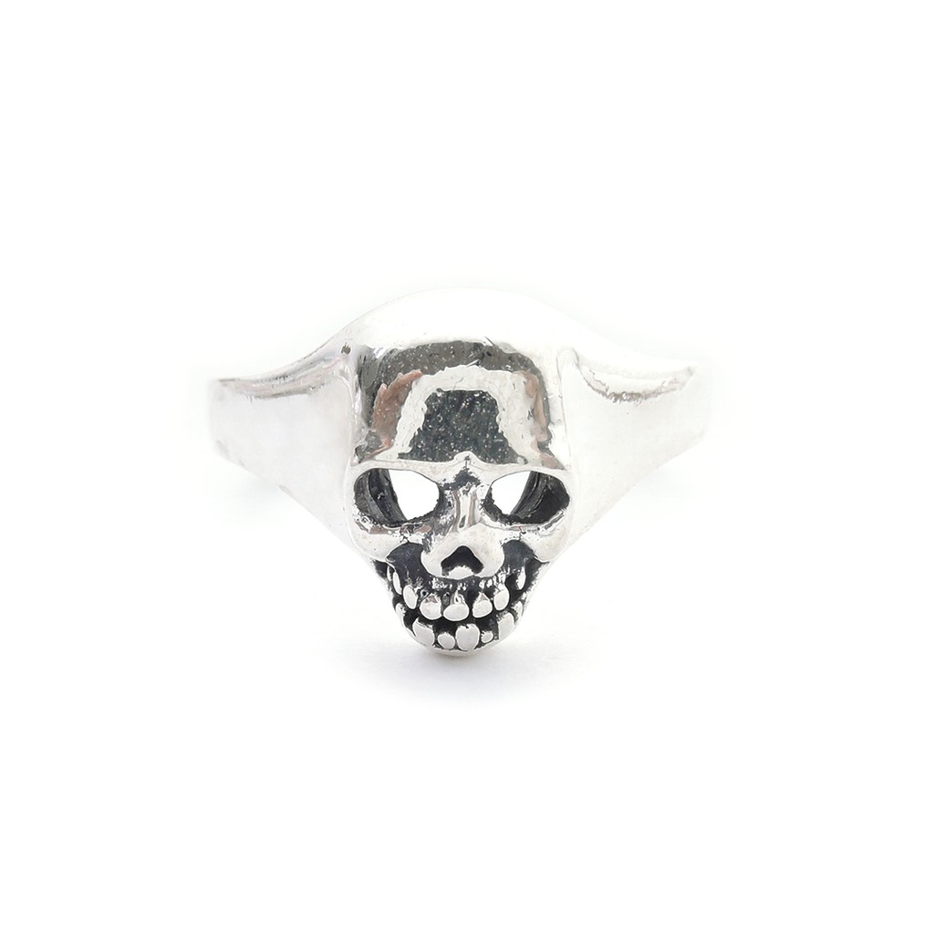 Cincin Perak Model Tengkorak / Cincin Perak Cowok Tengkorak