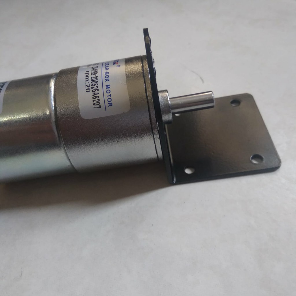 Motor GearBox DC 12V 20R - 5000 rpm ( ZGA37RG 244i )