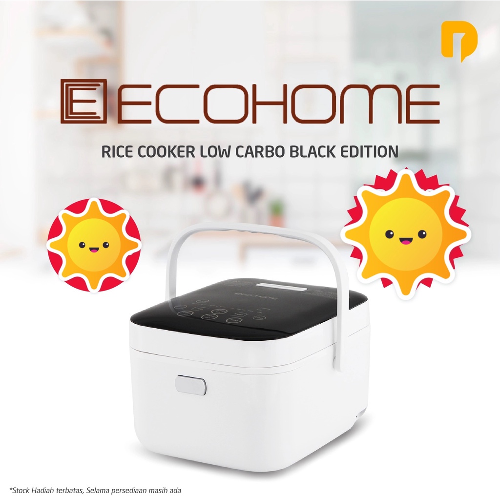 ECOHOME RICE COOKER LOW CARBO