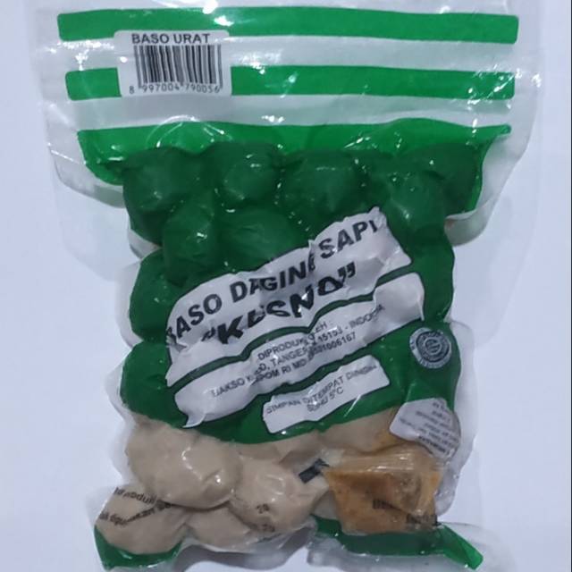 

Bakso kusno - Bakso Urat isi 40 pcs 500 Gram, Bakso sapi siap saji enak
