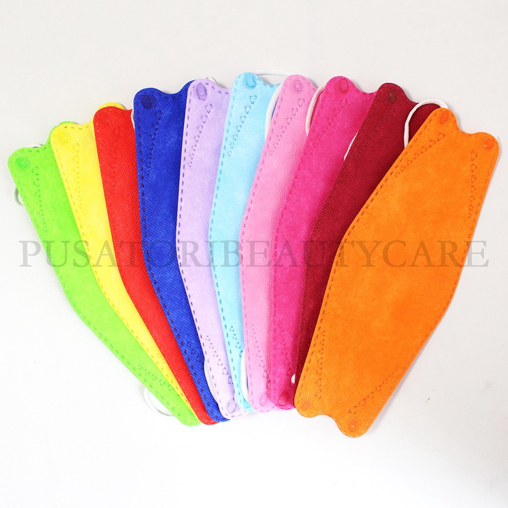 MASKER KF94 WARNA RAINBOW WARNA MIX MASKER KF94 WARNA WARNI