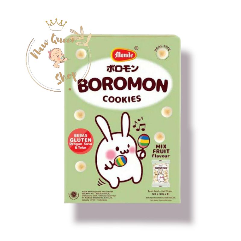 Monde Boromon Cookies 1 tahun+ 120gr