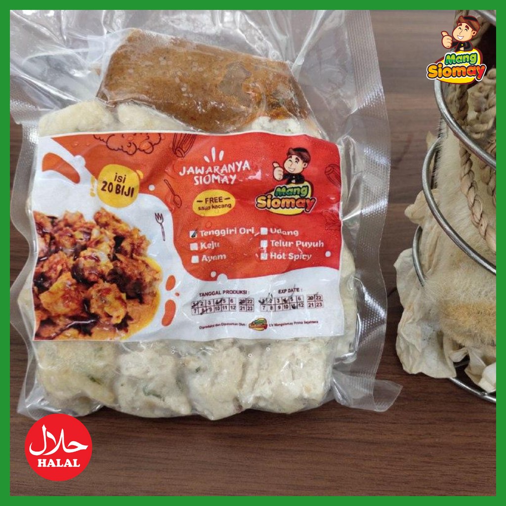 

-253> Mangsiomay Siomay Dari Ikan Tenggiri - Somay Beku Frozen No MSG