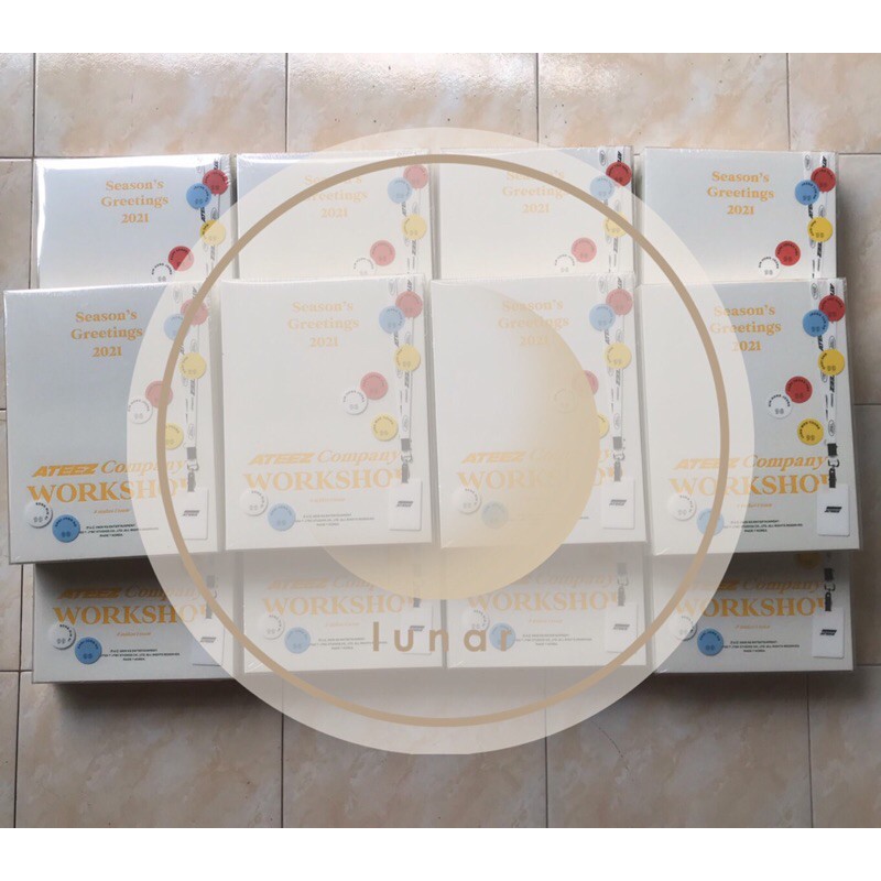 [Booked] ATEEZ Seasons Greetings & Perfume