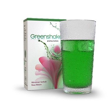 [CUCI GUDANG] Pansaka Greenshake | Minuman Kesehatan Pencernaan BAB Berat Badan Aroma Rasa Melon