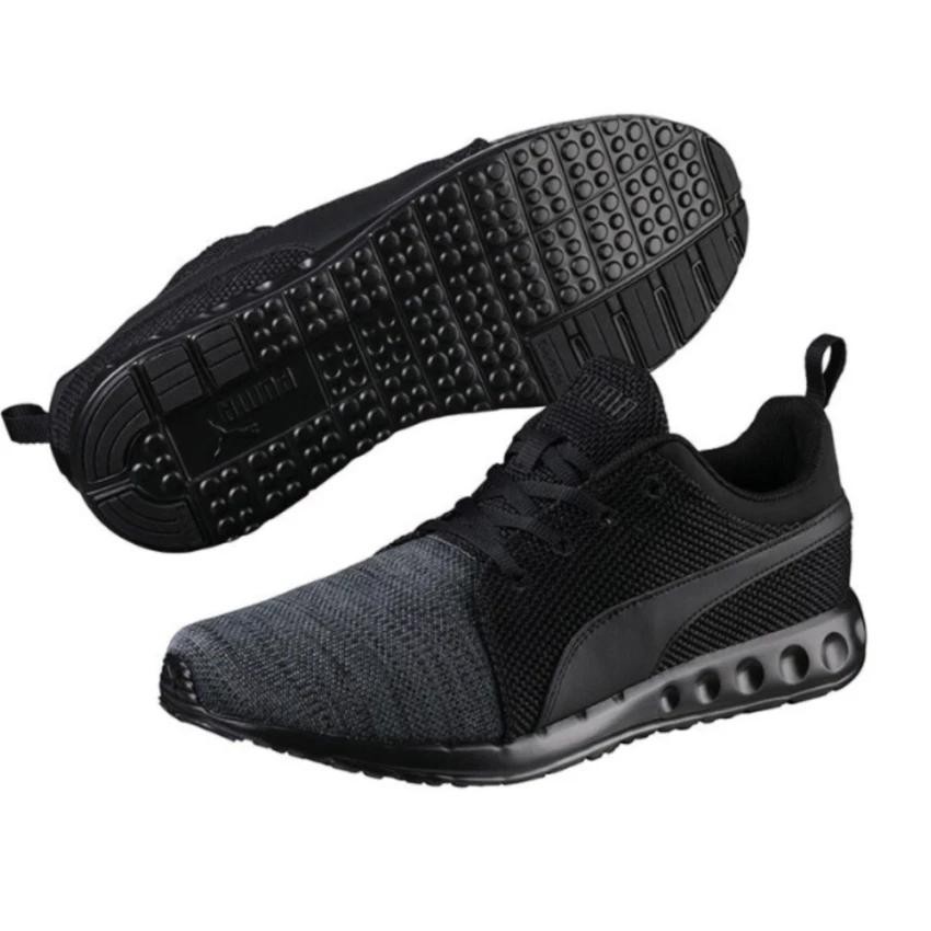 ORIGINAL Puma Carson Knit Running Sepatu Olahraga Pria Warna Hitam