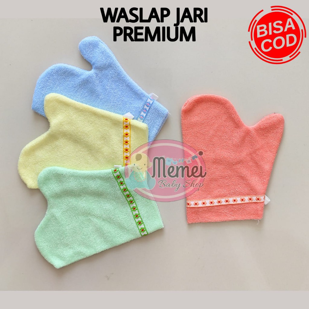 Waslap bayi JARI perlengkapan bayi baru lahir