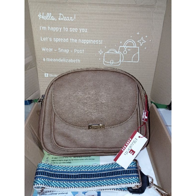 SALE  Sling bag Elizabeth New with tag Bukan Preloved