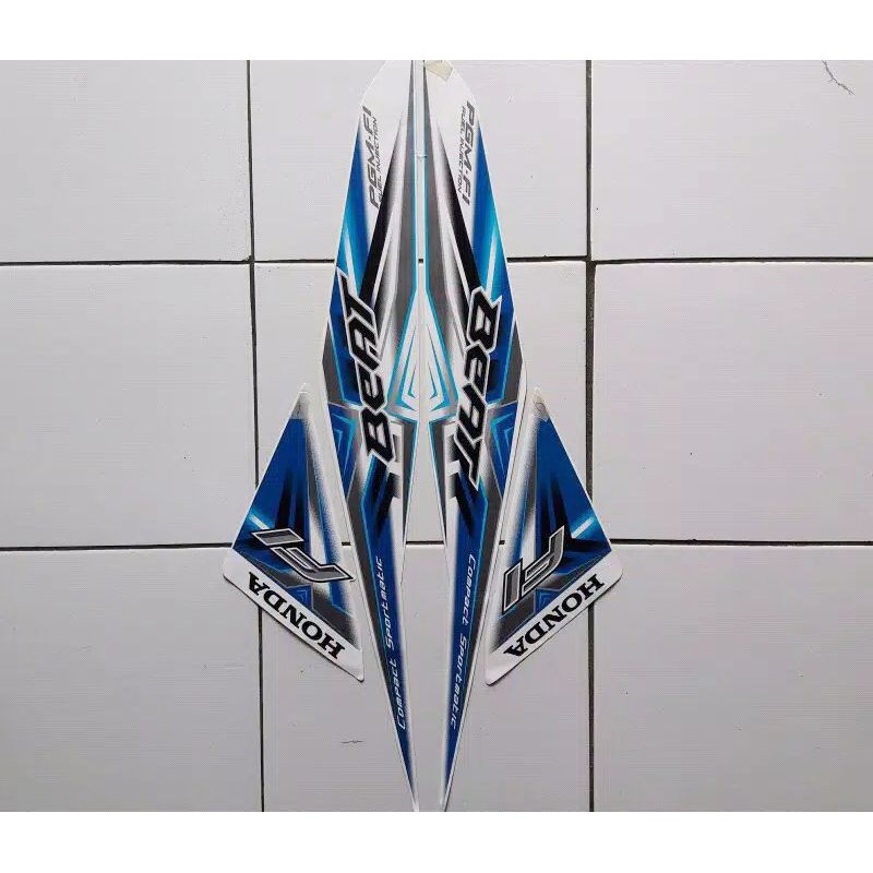 Striping Sticker Ori Honda Beat Fi Tahun 2015 - 2014