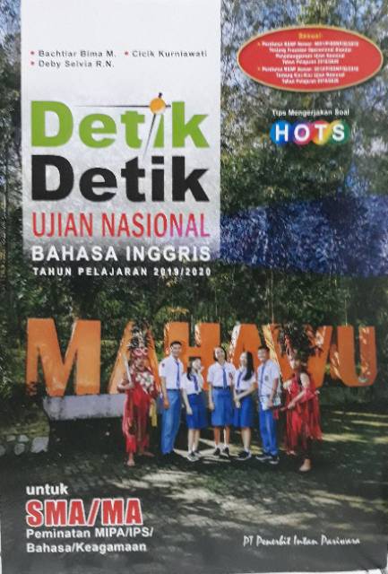 Buku Detik Detik Un Sma 2020 Pdf Revisi Sekolah