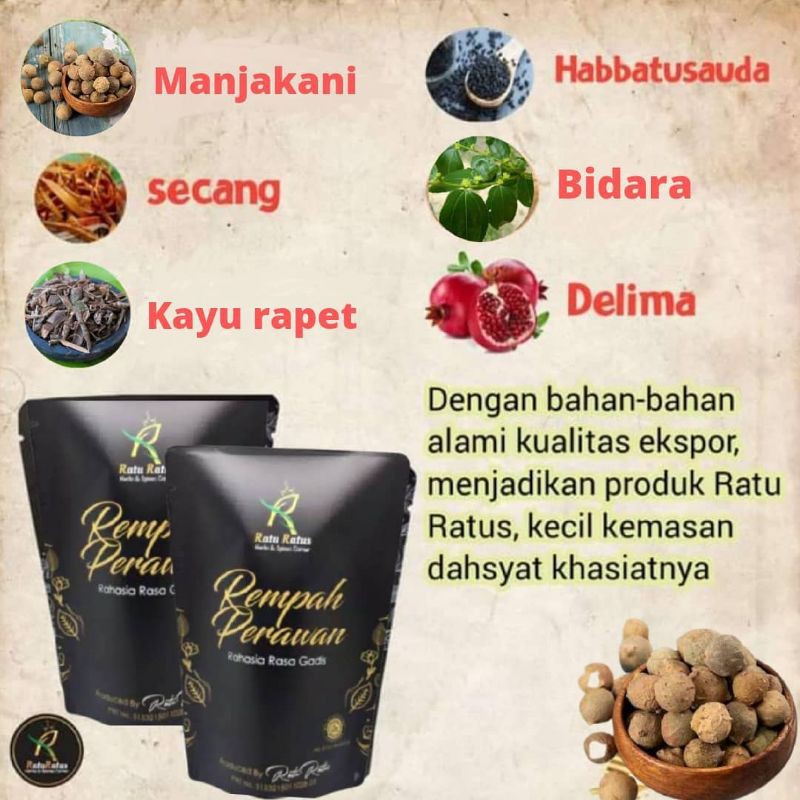 Harga Rempah Perawan Ratu Ratus Ori Terbaru Desember 2021  BigGo 