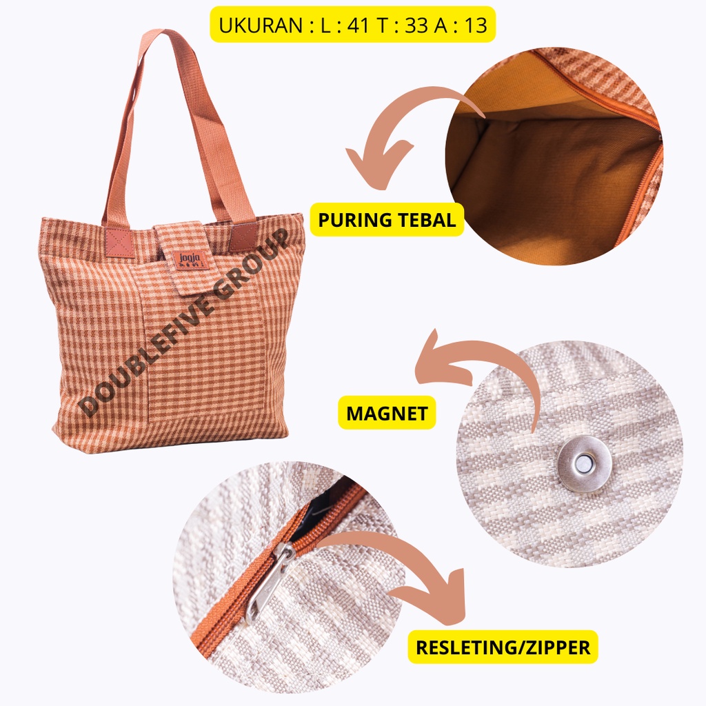 TAS JINJING WANITA HANDBAG - TAS MUKENA - TAS MAKEUP BAHAN GAIL Tas Tenteng wanita terbaru tas jinjing wanita elegan terbaru 2022 tas jogja