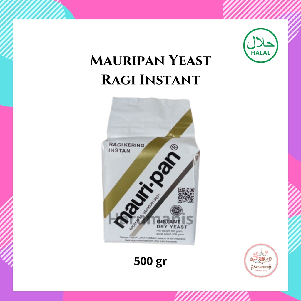 

Mauripan Yeast Ragi Instant 500gr