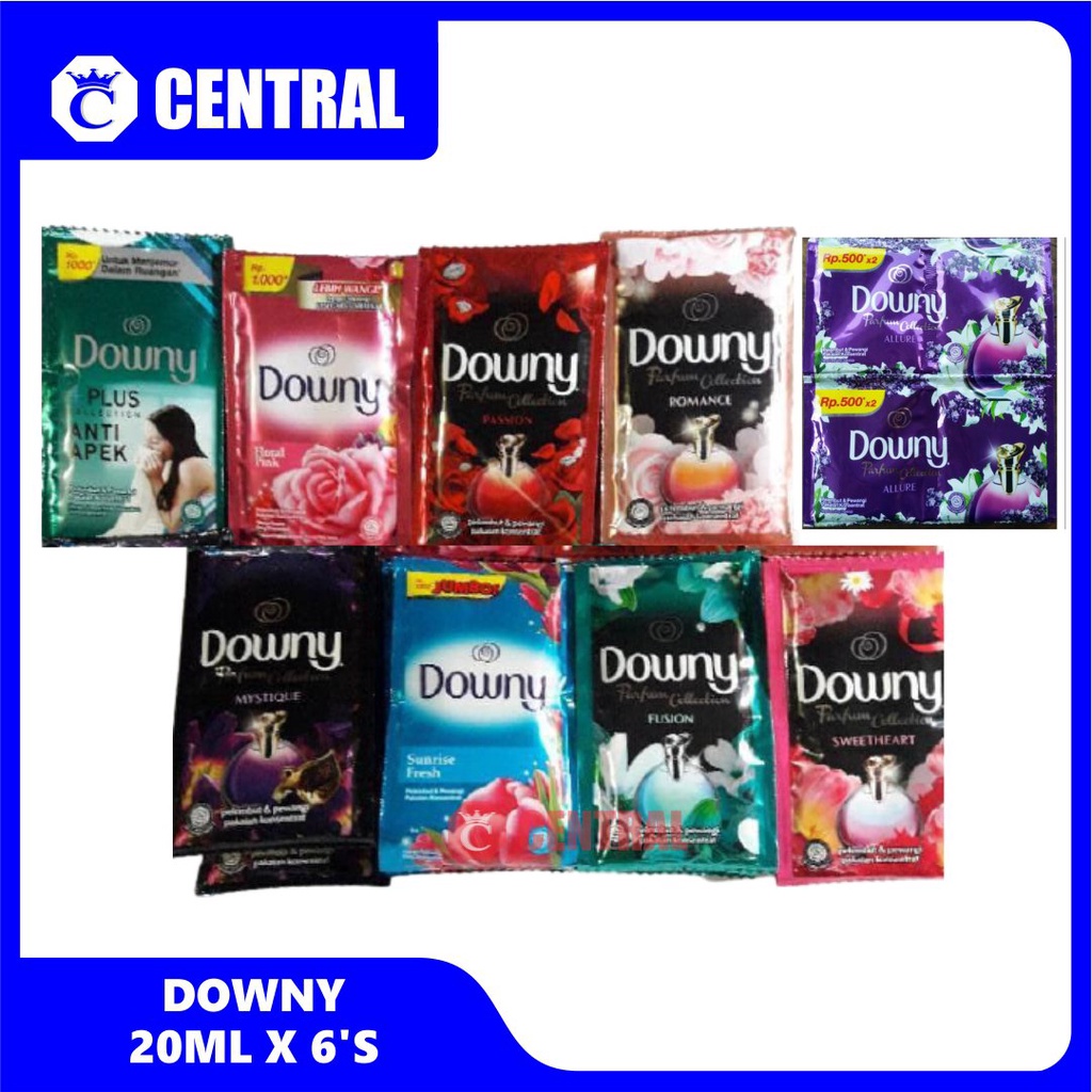 DOWNY SACHET 6X20ML/centraltrenggalek