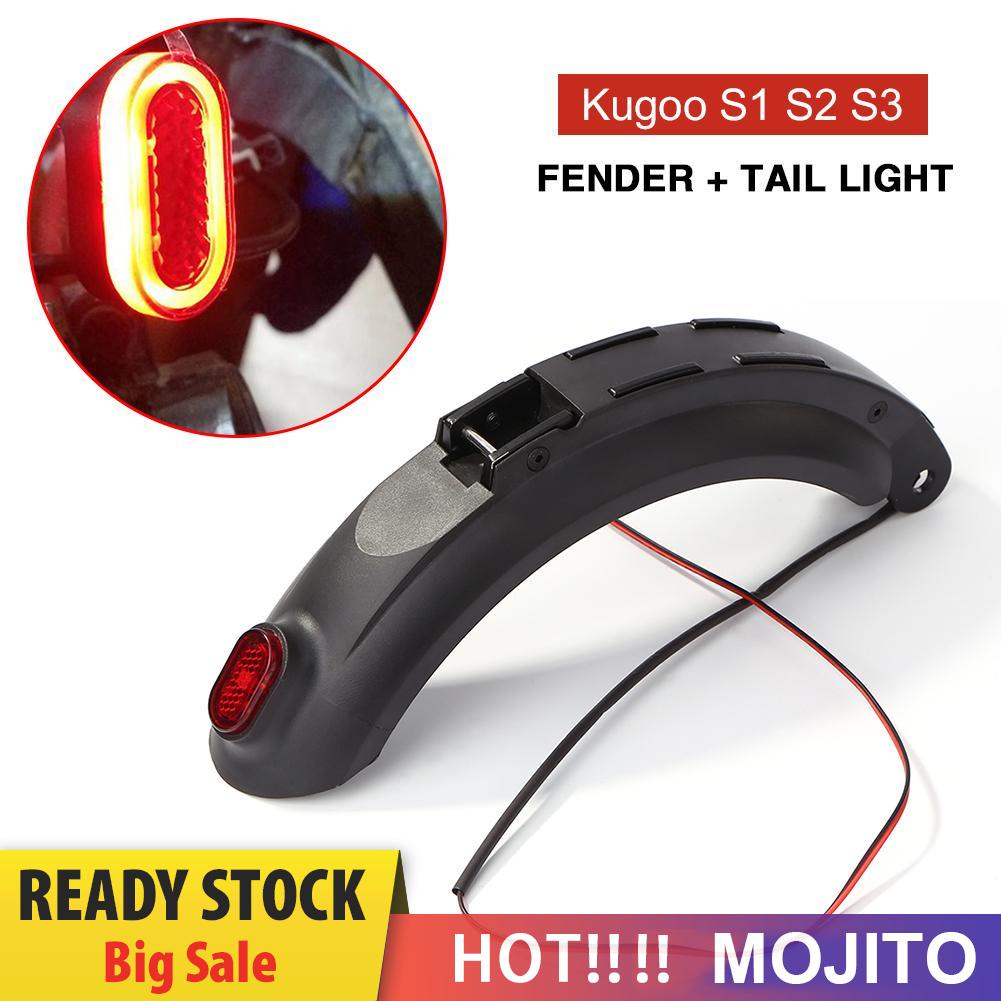 Spakbor Fender Untuk Skuter Elektrik Kugoo S1 S2 S3 + Lampu Belakang