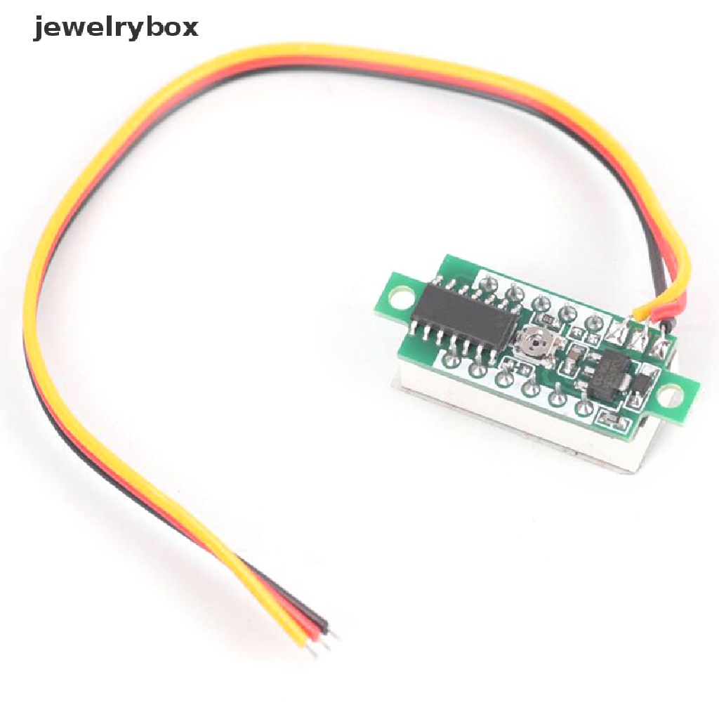 (Box) Voltmeter Digital Mini DC 0-100V Dengan Layar LED 3 Digit