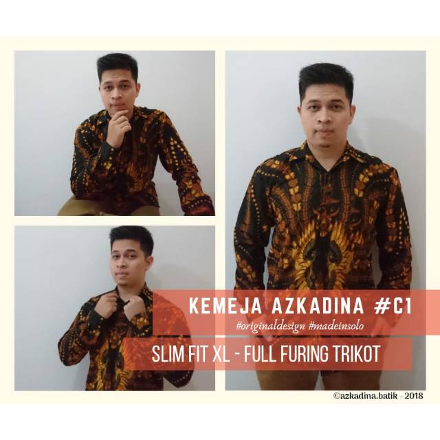 Kemeja Batik Full Furing - Batik Solo Premium