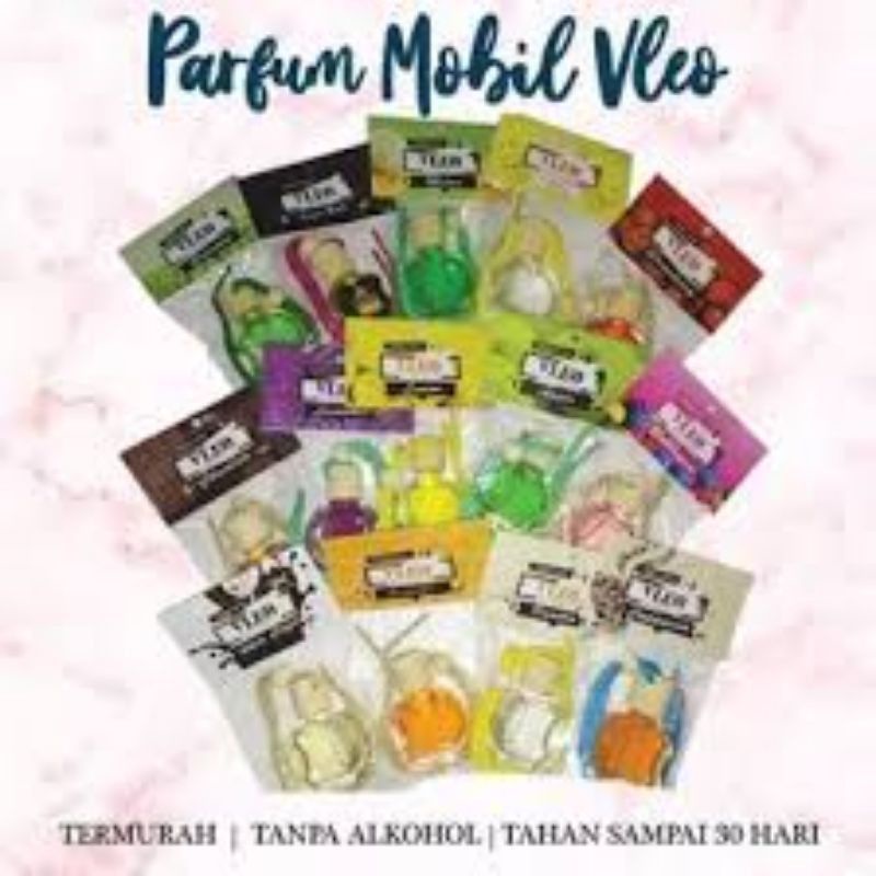 COD VLEO SCENT Parfum Pengharum Mobil Dan Ruangan Praktis