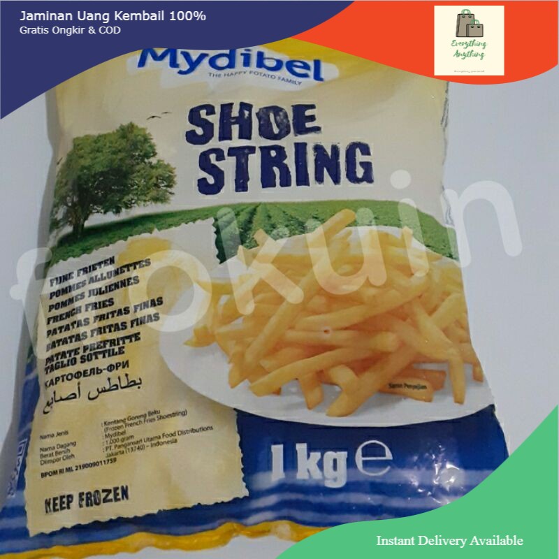 

Kentang Mydible 1Kg Shoestring - Frozen food murah