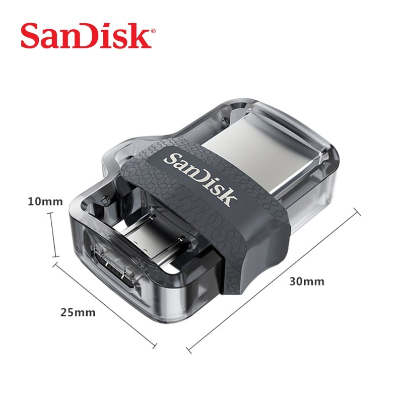 Flashdisk OTG Sandisk Ultra Dual Drive M3.0 128Gb