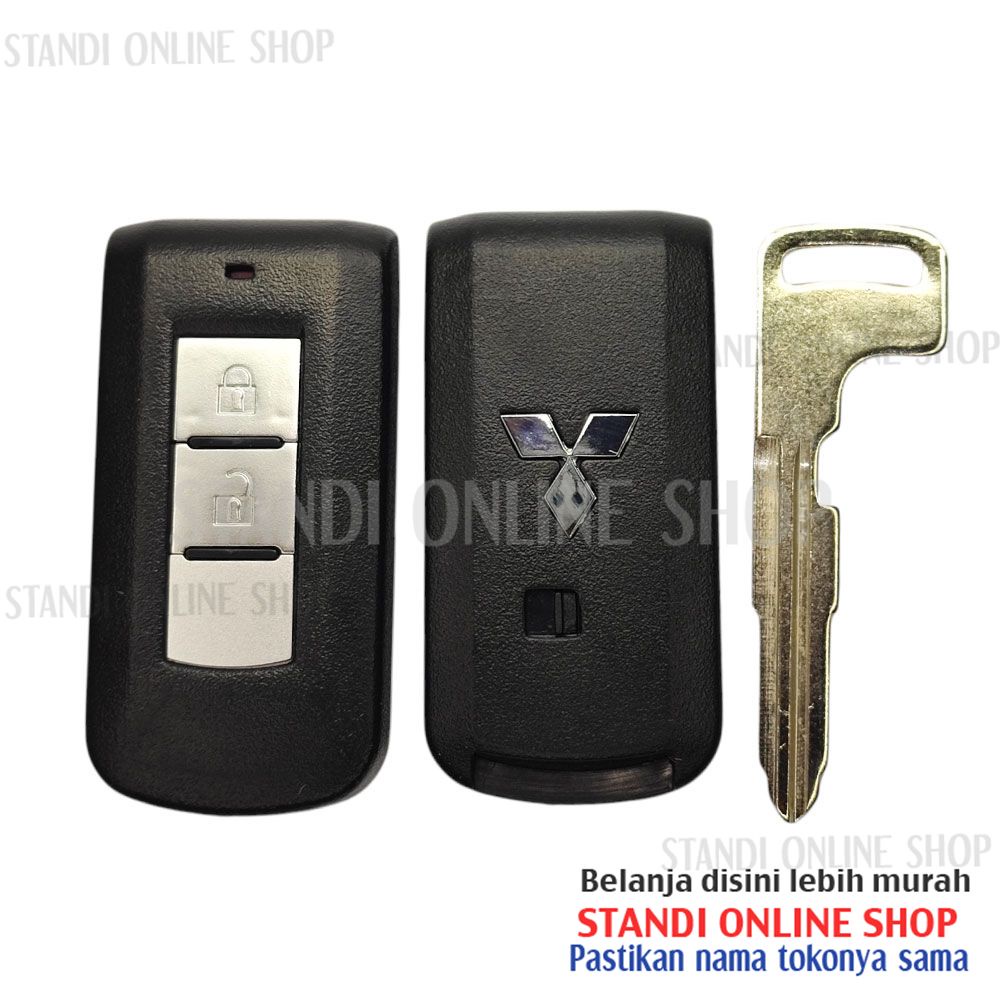 Casing Smartkey Keyless Remote Kunci Mitsubishi Xpander Pajero Sport