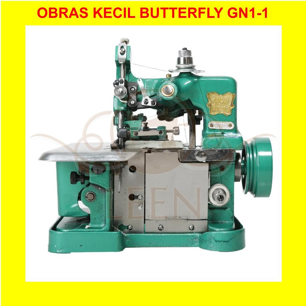 Mesin Jahit Obras 3 Benang BUTTERFLY GN1 GN-1 (KEPALA) ORI LEEN