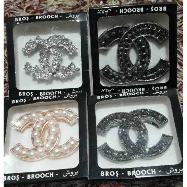 Brooch chanel premium by turki