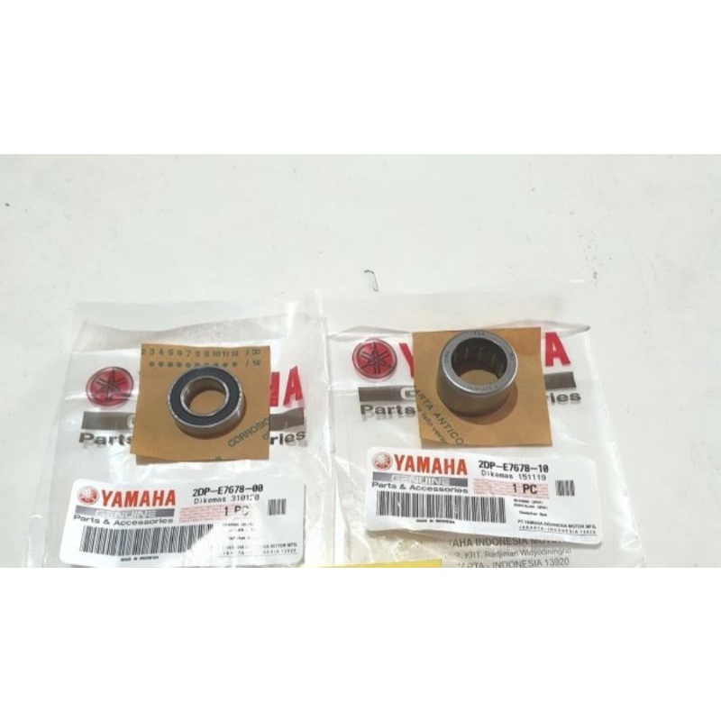 BEARING LAHER PULLY PULI NMAX AEROX ASLI ORI YAMAHA 2DP E7678 10 &amp; 2DP E7678 00