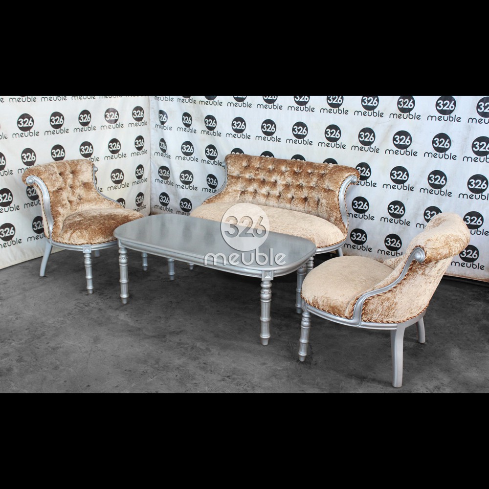 Kursi Tamu Klasik Mebel Jepara - Kursi Tamu Mewah - Kursi Tamu Milano